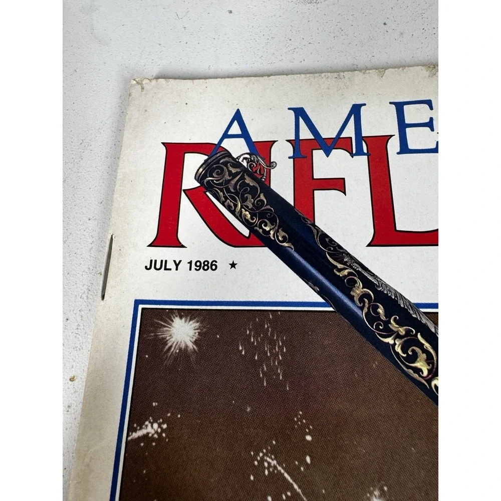 July‎ 1986 American Rifleman NRA Magazine Handgun Shotgun Hunting Camouflage